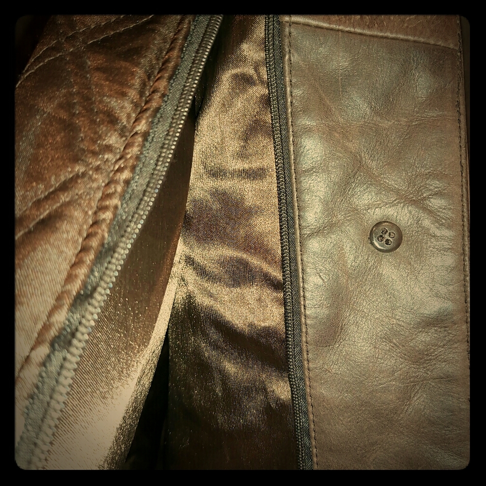 Leather jacket